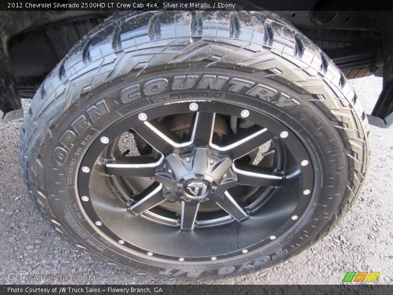 Silver Ice Metallic / Ebony 2012 Chevrolet Silverado 2500HD LT Crew Cab 4x4