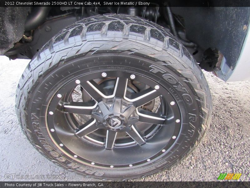 Silver Ice Metallic / Ebony 2012 Chevrolet Silverado 2500HD LT Crew Cab 4x4