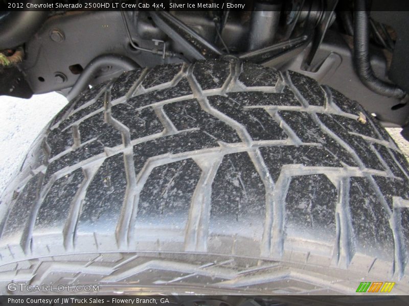 Silver Ice Metallic / Ebony 2012 Chevrolet Silverado 2500HD LT Crew Cab 4x4