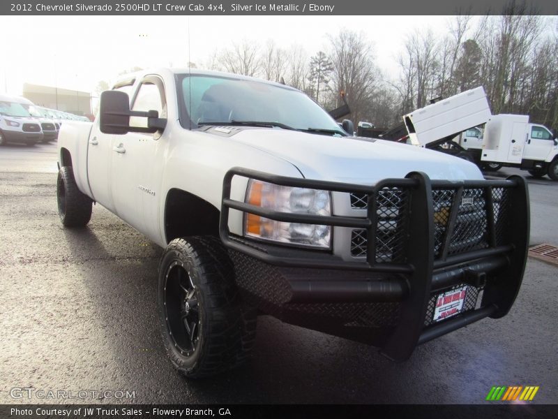 Silver Ice Metallic / Ebony 2012 Chevrolet Silverado 2500HD LT Crew Cab 4x4
