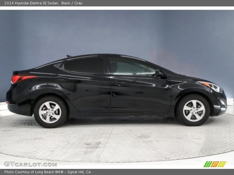 Black / Gray 2014 Hyundai Elantra SE Sedan