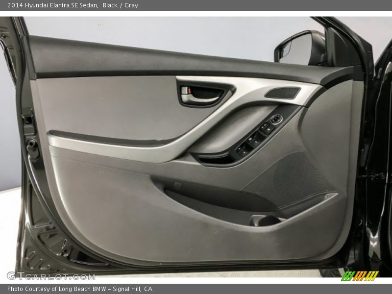 Black / Gray 2014 Hyundai Elantra SE Sedan