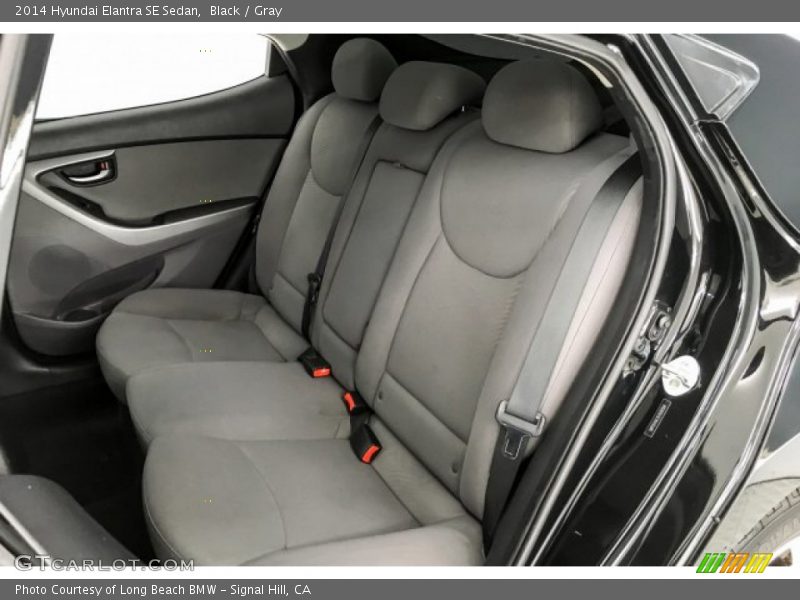 Black / Gray 2014 Hyundai Elantra SE Sedan