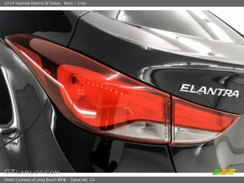Black / Gray 2014 Hyundai Elantra SE Sedan