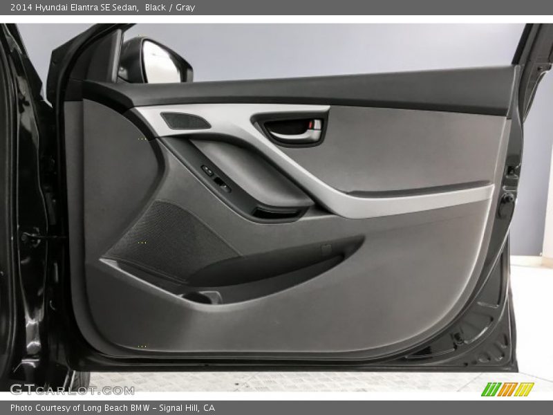 Black / Gray 2014 Hyundai Elantra SE Sedan