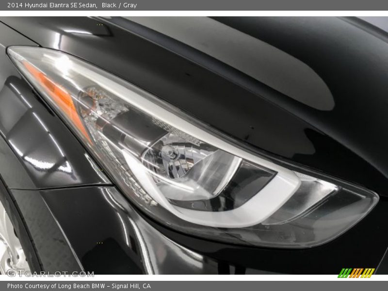 Black / Gray 2014 Hyundai Elantra SE Sedan