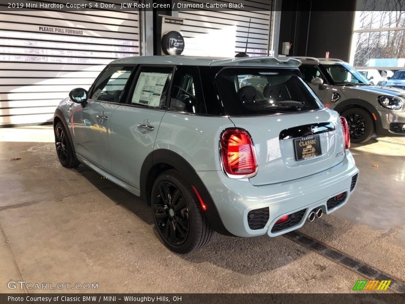 JCW Rebel Green / Diamond Carbon Black 2019 Mini Hardtop Cooper S 4 Door