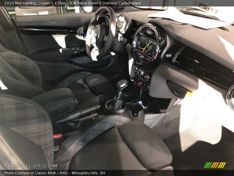  2019 Hardtop Cooper S 4 Door Diamond Carbon Black Interior