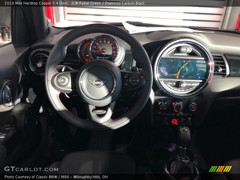 JCW Rebel Green / Diamond Carbon Black 2019 Mini Hardtop Cooper S 4 Door