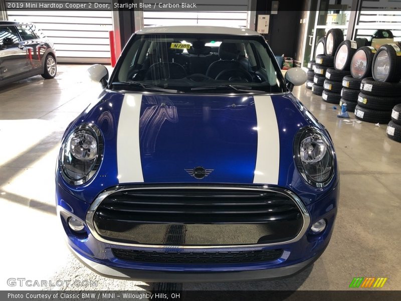 Starlight Blue / Carbon Black 2019 Mini Hardtop Cooper 2 Door