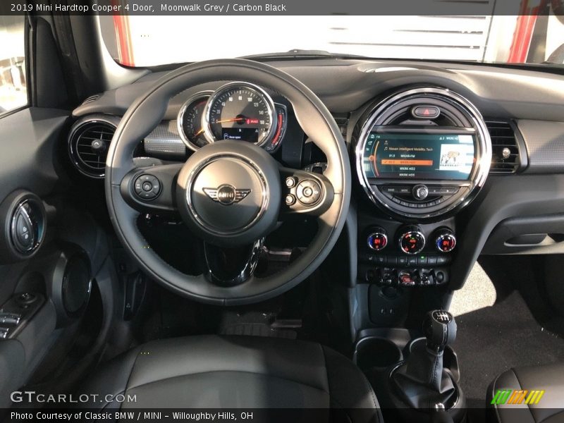 Moonwalk Grey / Carbon Black 2019 Mini Hardtop Cooper 4 Door