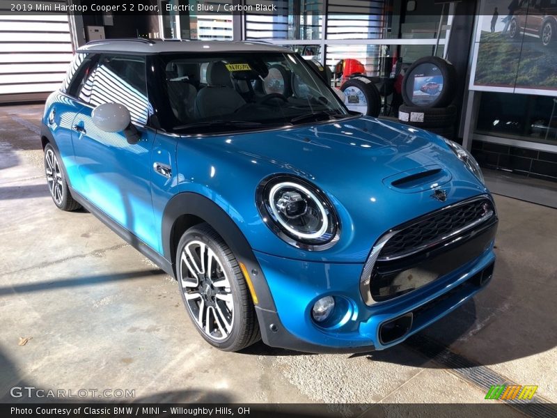 Electric Blue / Carbon Black 2019 Mini Hardtop Cooper S 2 Door
