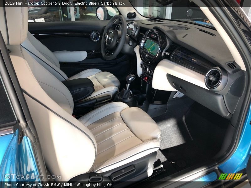 Electric Blue / Carbon Black 2019 Mini Hardtop Cooper S 2 Door