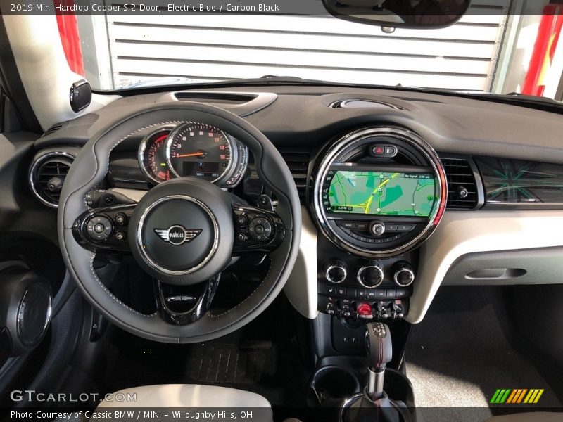 Electric Blue / Carbon Black 2019 Mini Hardtop Cooper S 2 Door