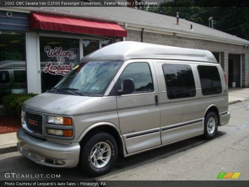 Pewter Metallic / Dark Pewter 2002 GMC Savana Van G1500 Passenger Conversion