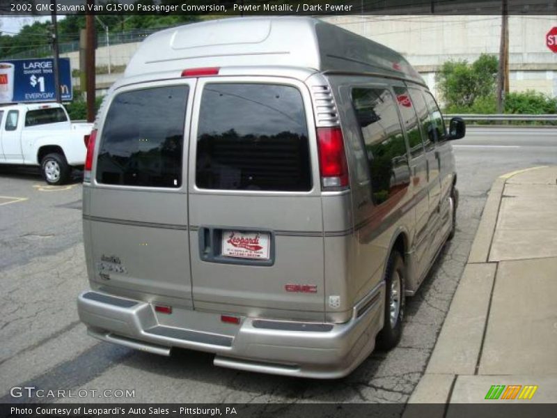 Pewter Metallic / Dark Pewter 2002 GMC Savana Van G1500 Passenger Conversion