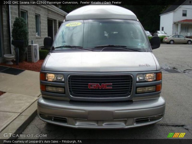 Pewter Metallic / Dark Pewter 2002 GMC Savana Van G1500 Passenger Conversion