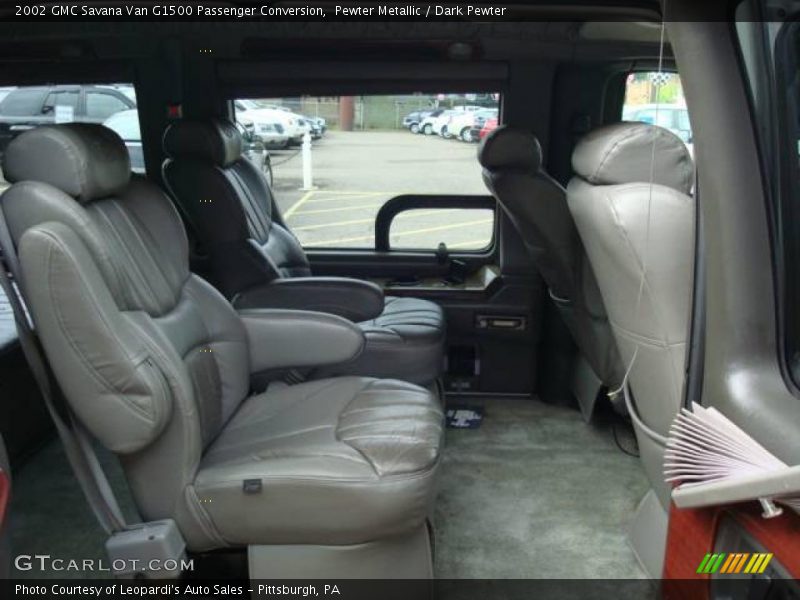 Pewter Metallic / Dark Pewter 2002 GMC Savana Van G1500 Passenger Conversion