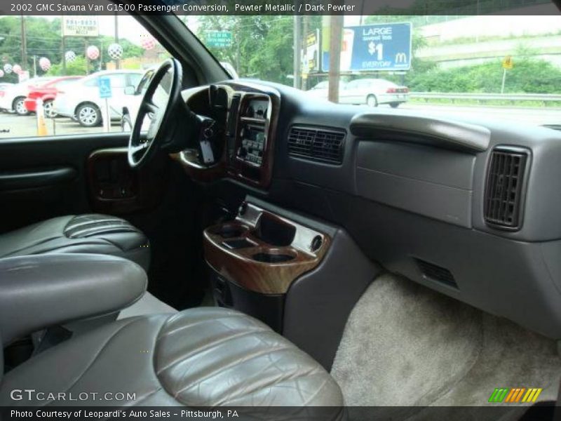 Pewter Metallic / Dark Pewter 2002 GMC Savana Van G1500 Passenger Conversion