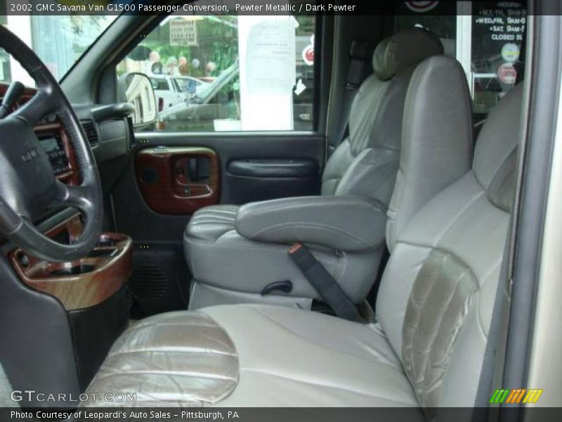Pewter Metallic / Dark Pewter 2002 GMC Savana Van G1500 Passenger Conversion