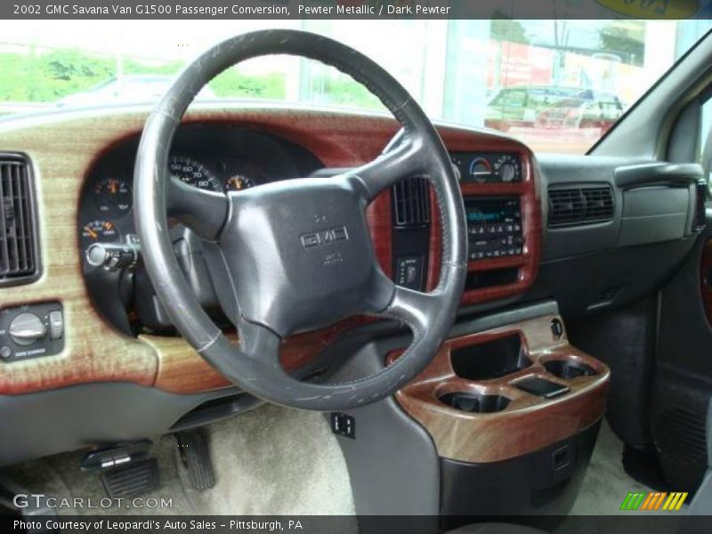 Pewter Metallic / Dark Pewter 2002 GMC Savana Van G1500 Passenger Conversion