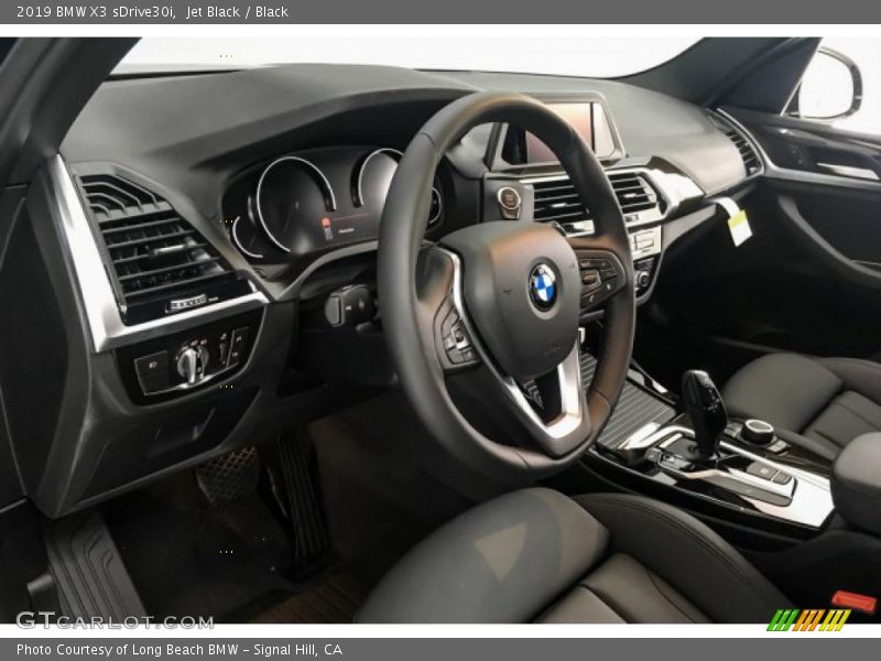 Jet Black / Black 2019 BMW X3 sDrive30i
