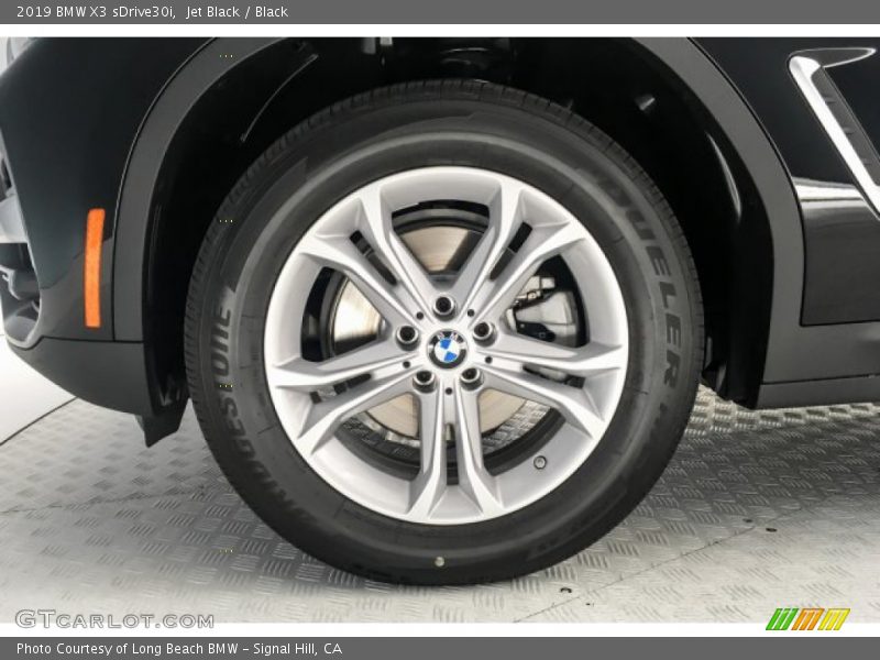 Jet Black / Black 2019 BMW X3 sDrive30i