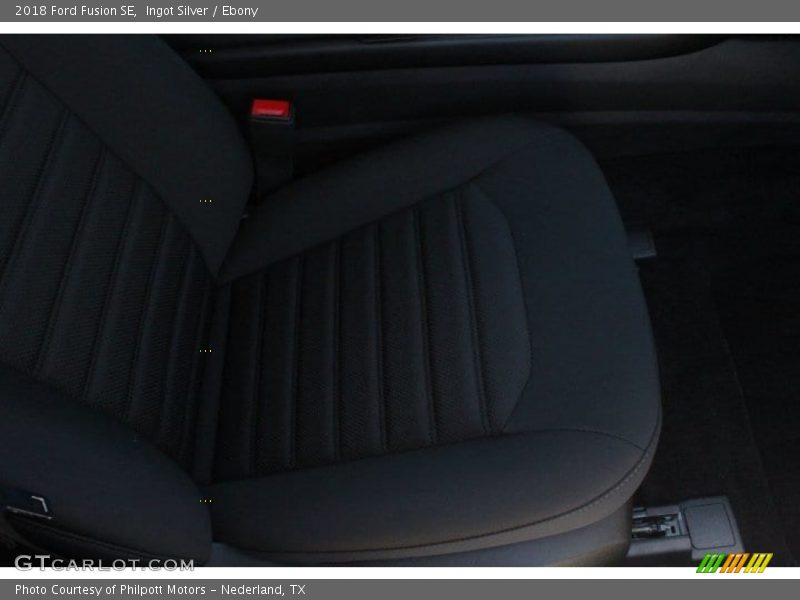 Ingot Silver / Ebony 2018 Ford Fusion SE