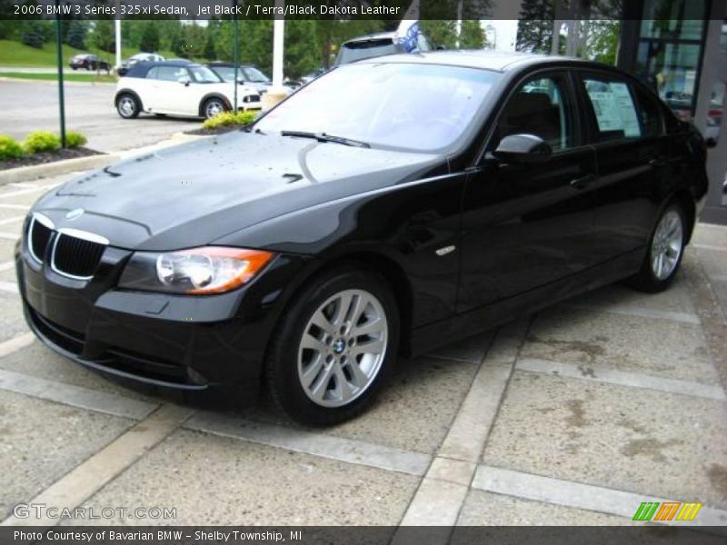 Jet Black / Terra/Black Dakota Leather 2006 BMW 3 Series 325xi Sedan