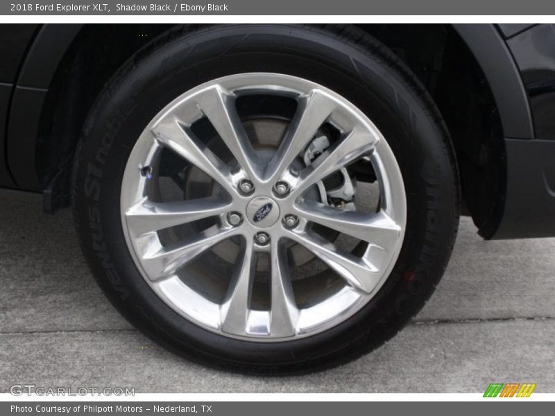 Shadow Black / Ebony Black 2018 Ford Explorer XLT