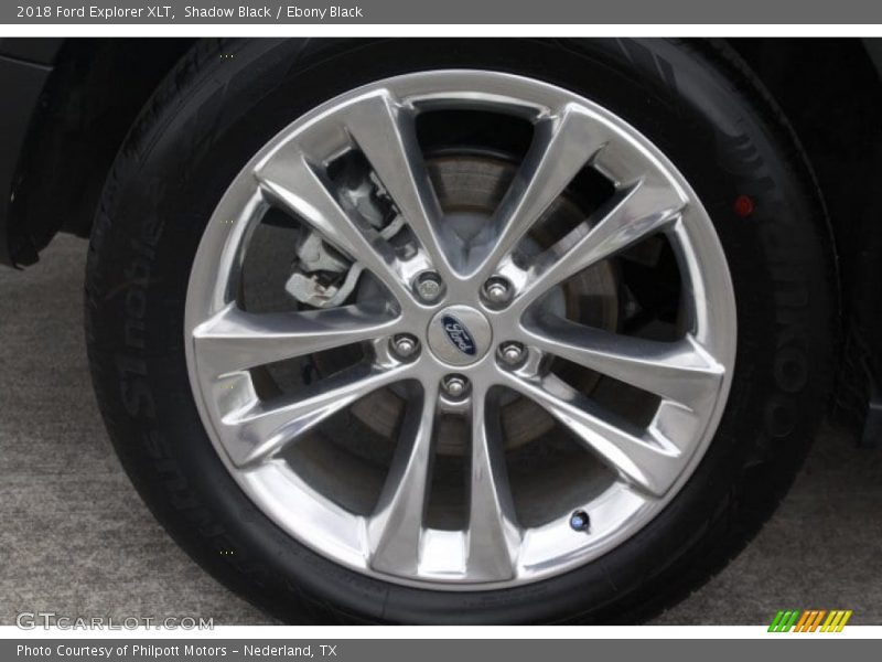 Shadow Black / Ebony Black 2018 Ford Explorer XLT