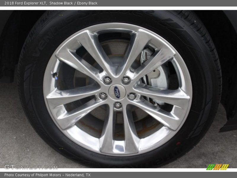 Shadow Black / Ebony Black 2018 Ford Explorer XLT