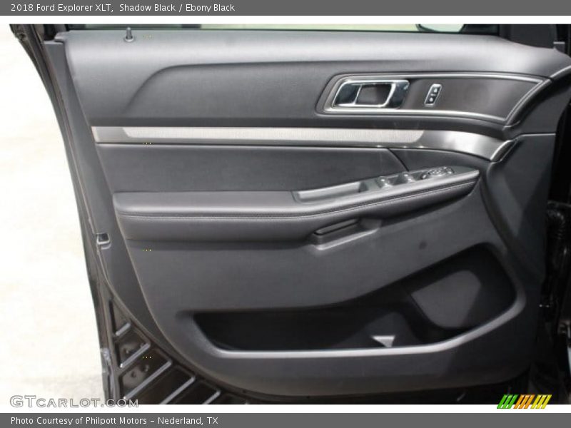 Shadow Black / Ebony Black 2018 Ford Explorer XLT