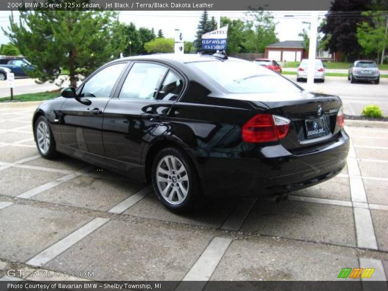 Jet Black / Terra/Black Dakota Leather 2006 BMW 3 Series 325xi Sedan