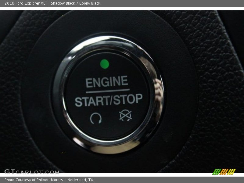 Shadow Black / Ebony Black 2018 Ford Explorer XLT