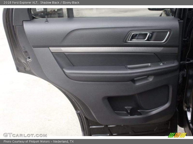 Shadow Black / Ebony Black 2018 Ford Explorer XLT