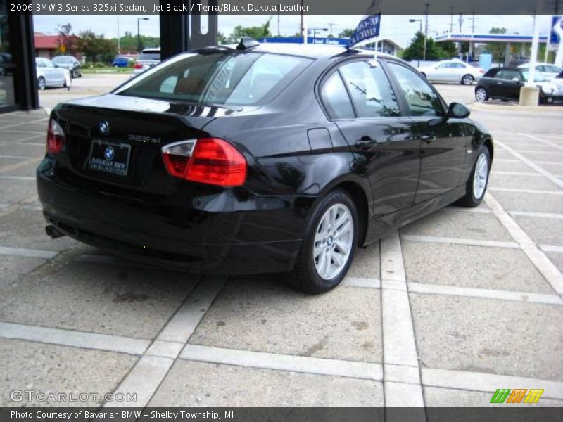 Jet Black / Terra/Black Dakota Leather 2006 BMW 3 Series 325xi Sedan