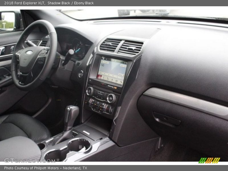 Shadow Black / Ebony Black 2018 Ford Explorer XLT