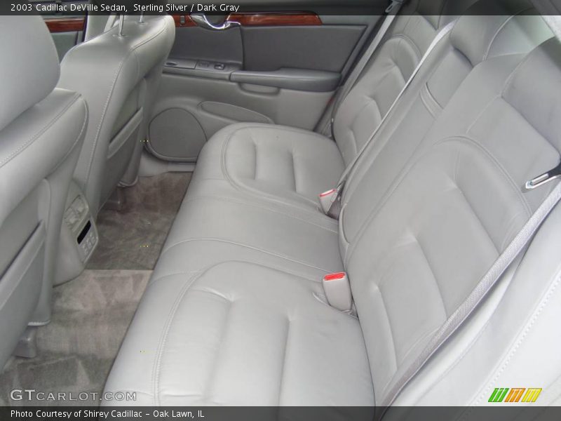 Sterling Silver / Dark Gray 2003 Cadillac DeVille Sedan