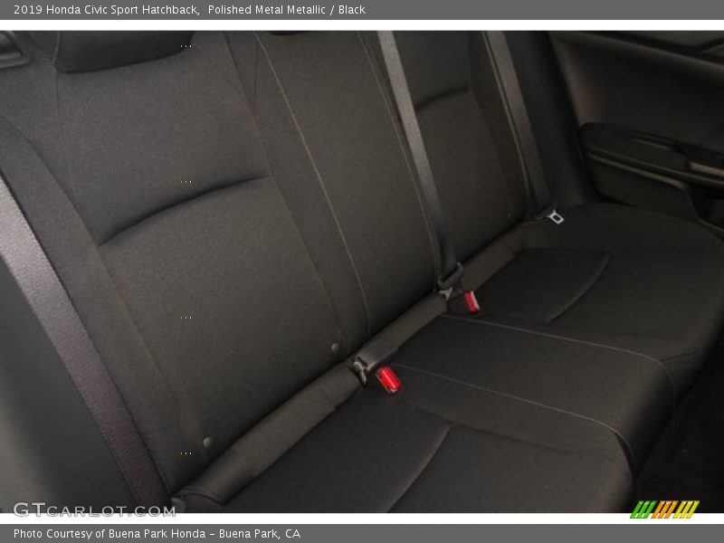 Polished Metal Metallic / Black 2019 Honda Civic Sport Hatchback