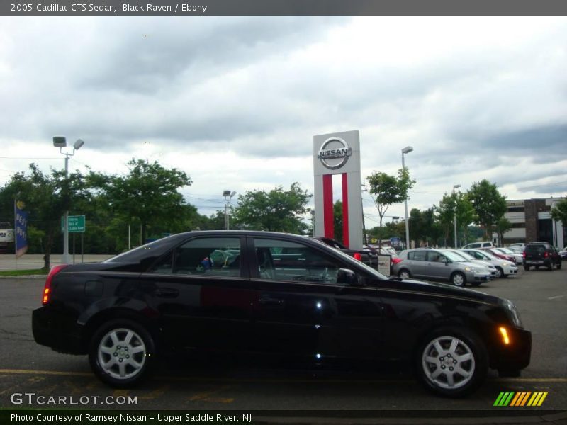 Black Raven / Ebony 2005 Cadillac CTS Sedan