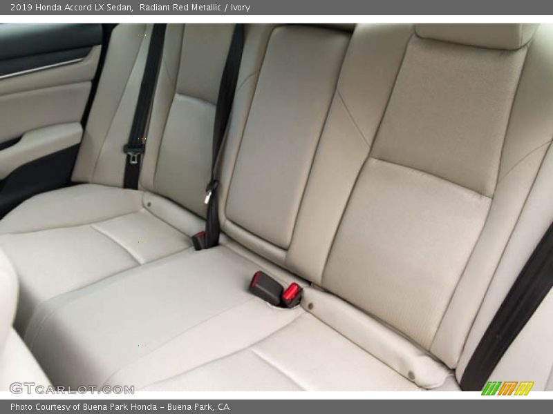 Radiant Red Metallic / Ivory 2019 Honda Accord LX Sedan