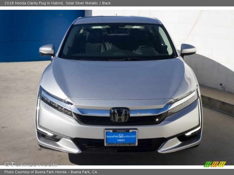 Solar Silver Metallic / Black 2018 Honda Clarity Plug In Hybrid