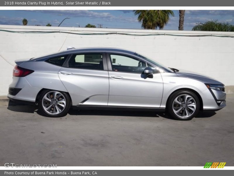 Solar Silver Metallic / Black 2018 Honda Clarity Plug In Hybrid