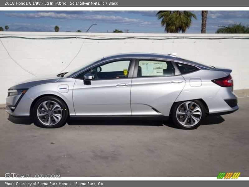 Solar Silver Metallic / Black 2018 Honda Clarity Plug In Hybrid