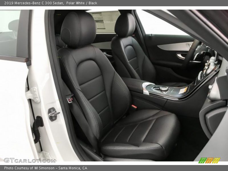 Polar White / Black 2019 Mercedes-Benz C 300 Sedan