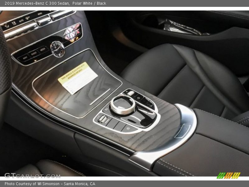 Polar White / Black 2019 Mercedes-Benz C 300 Sedan