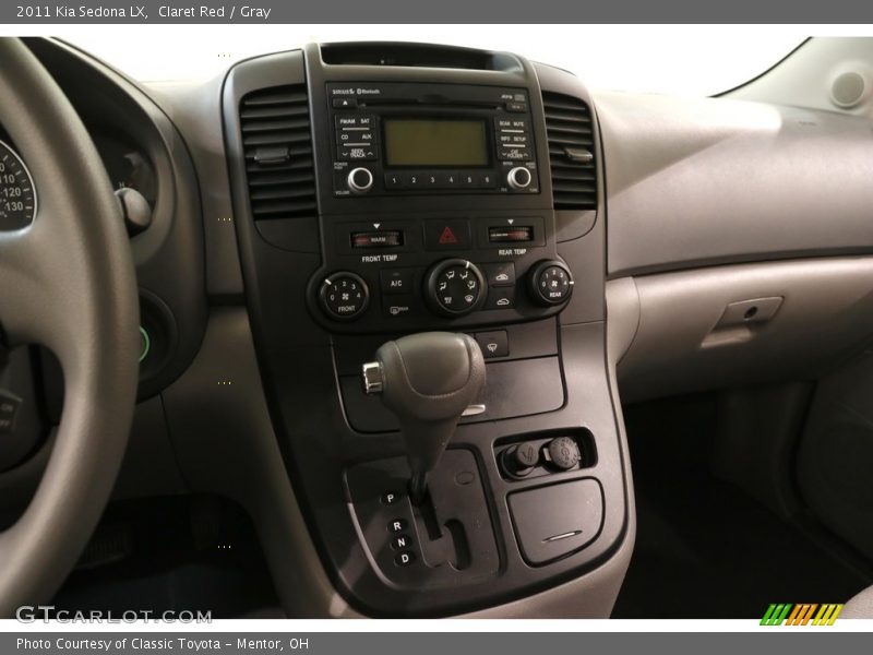 Claret Red / Gray 2011 Kia Sedona LX