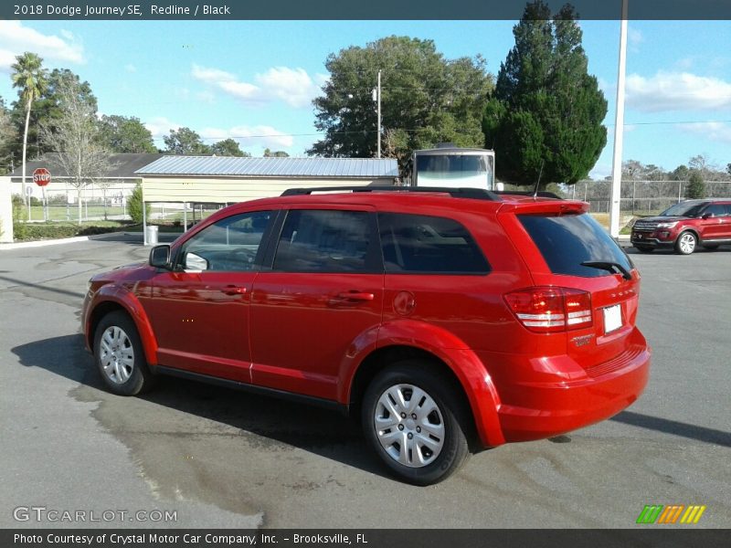 Redline / Black 2018 Dodge Journey SE