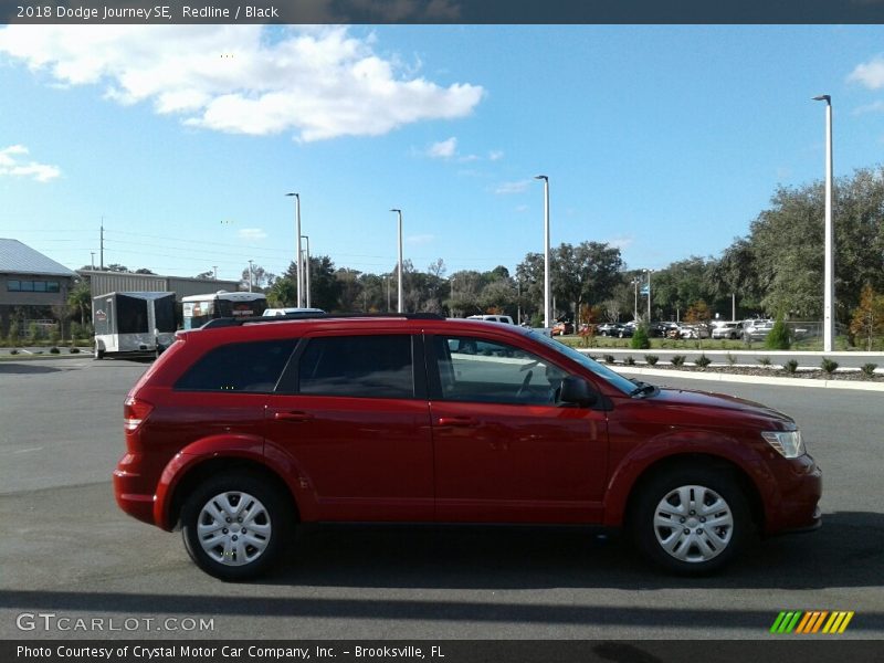 Redline / Black 2018 Dodge Journey SE